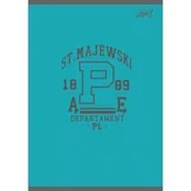 Zeszyty szkolne - St. Majewski Zeszyt A5 60k linia laminowany JĘZYK POLSKI - ściaga COLLEGE - miniaturka - grafika 1