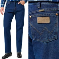 Spodnie męskie - Wrangler 13MWZ Dark COWBOY CUT KLASYCZNE proste spodnie jeansowe W40 L30 - miniaturka - grafika 1