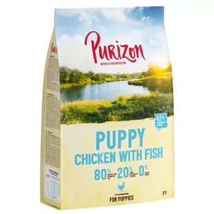 Purizon Puppy, kurczak i ryba, bez zbóż - 4 x 1 kg - Sucha karma dla psów - miniaturka - grafika 1