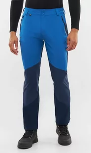 Spodnie męskie przeciwdeszczowe z membraną Aqua Thermo TEX+ Viking Trek Pro 2.0 1915 granatowo-niebieski - Odzież trekkingowa męska - miniaturka - grafika 1
