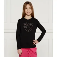 Bluzy dla dziewczynek - Pinko UP Bluzka Regular Fit - miniaturka - grafika 1