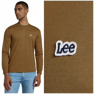 Lee LS PATCH LOGO TEE longsleeve koszulka bawełniana długi rękaw logo L - Koszulki męskie Lee LS PATCH LOGO TEE longsleeve koszulka bawełniana długi rękaw logo L - Koszulki męskie - miniaturka - grafika 1