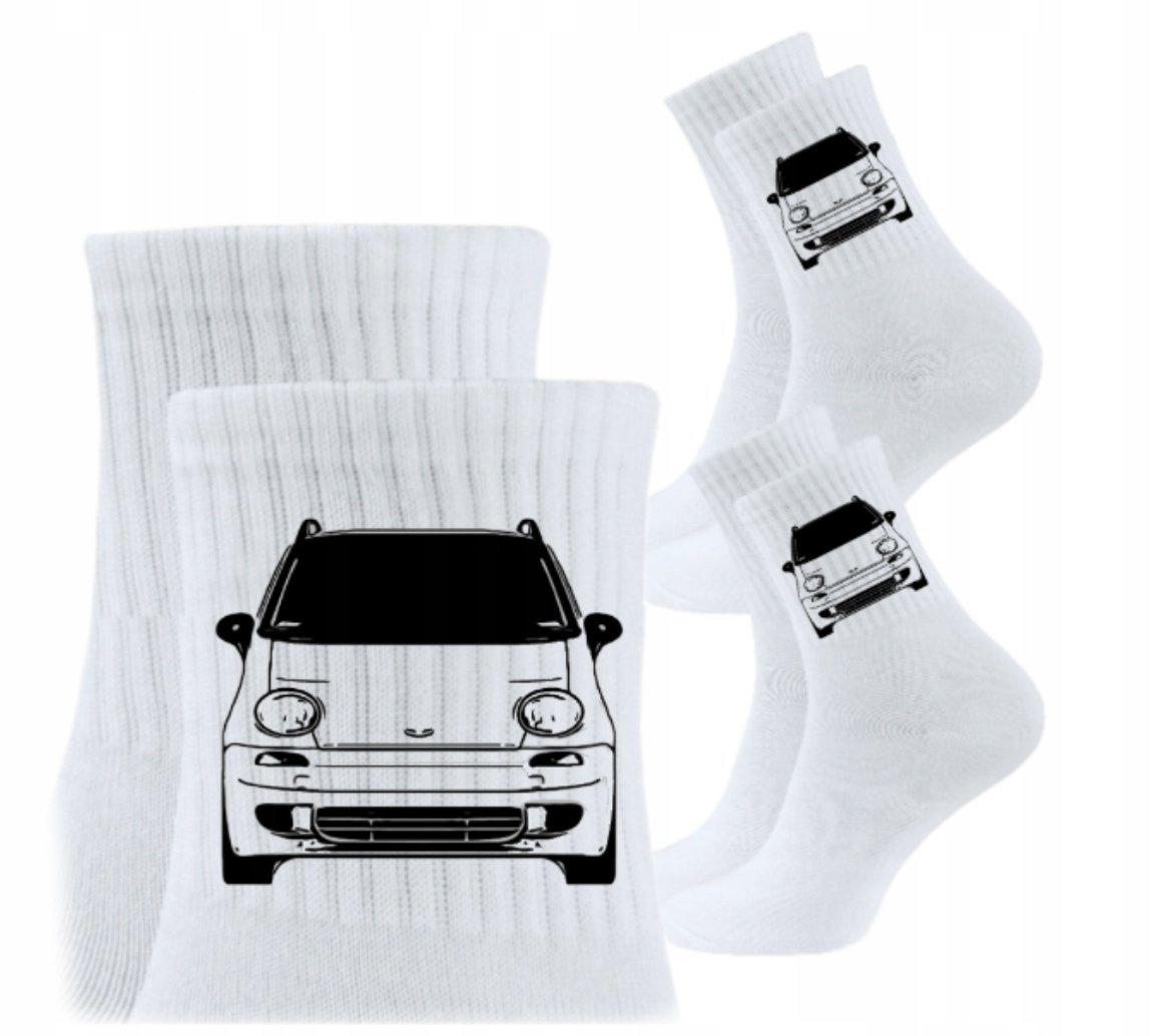 3x Skarpetki Urodziny Prezent Skarpety dla kierowcy auta DAEWOO