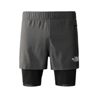 Spodnie sportowe męskie - Spodenki The North Face Lab Dual 0A823TMN81 - szare - miniaturka - grafika 1