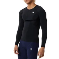Koszulki sportowe męskie - Koszulka New Balance MT231756BK - czarna - miniaturka - grafika 1