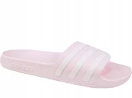 Klapki i japonki damskie - Adidas Adilette Aqua GZ5878 Shower Damskie Klapki Plażowe Basenowe Różowe - miniaturka - grafika 1