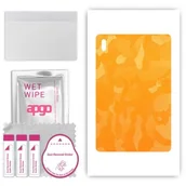 Akcesoria do tabletów i e-booków - folia naklejka skórka strukturalna na TYŁ do Samsung Galaxy Tab S7 FE WiFi - Moro Camo Żółty - apgo SKINS - miniaturka - grafika 1