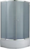 Kabiny prysznicowe - Savana Kabina prysznicowa narożna prostokątna 80x80x195 cm - miniaturka - grafika 1