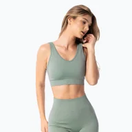 Bielizna sportowa damska - Biustonosz treningowy Carpatree Simply Seamless pale green - miniaturka - grafika 1
