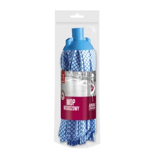 Mop wiskozowy KRATKA Anna Zaradna - Miotły, szufle, mopy - miniaturka - grafika 1