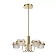 Lampy sufitowe - Tiara lampa wisząca 5xLED/40W złota PND-77362-5-40W-GD - miniaturka - grafika 1