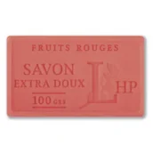 Mydła - Lavanderale de Haute Provence Mydło marsylskie Czerwone Owoce 100 g - miniaturka - grafika 1