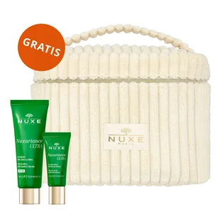 Zestaw Nuxe Nuxuriance Ultra, krem przeciwstarzeniowy na dzień, SPF 30, 50 ml + krem przeciwstarzeniowy do okolic oczu i ust, 15 ml + kosmetyczka gratis - Zestawy kosmetyków damskich Zestaw Nuxe Nuxuriance Ultra, krem przeciwstarzeniowy na dzień, SPF 30, 50 ml + krem przeciwstarzeniowy do okolic oczu i ust, 15 ml + kosmetyczka gratis - Zestawy kosmetyków damskich - miniaturka - grafika 1
