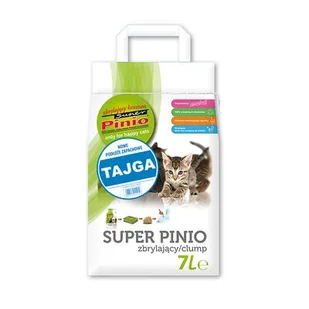 Żwirek Super Benek 7 l Pinio Zbryl. Kruszon Tajga - Żwirek dla kotów - miniaturka - grafika 1