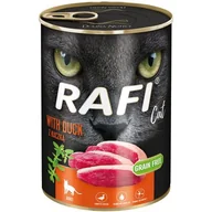 Mokra karma dla kotów - Rafi Cat 400g ADULT z Kaczką - miniaturka - grafika 1