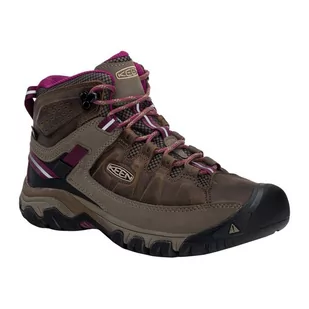 Buty trekkingowe damskie KEEN Targhee III Mid szare 1023040 - Buty trekkingowe damskie - miniaturka - grafika 1