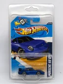Zabawki zdalnie sterowane - HOT WHEELS Porsche 911 GT2 Niebieski - miniaturka - grafika 1
