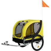 Przyczepki rowerowe - Przyczepka rowerowa DUNLOP 572222 dla Zwierząt Czarno-żółty - miniaturka - grafika 1