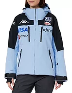Kurtki damskie - Kappa Damska kurtka 6cento 612p Us, Azure Lt-Blue Dk Nav, M, Azure Lt-Blue Dk Nav, M - miniaturka - grafika 1