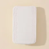 Rajstopy dziecięce - TEMU 1- Białe Beżowe Rajstopy dla Dziewczynek w Stylu Księżniczki z Wzorem i Wycięciem w Kształcie , Oddychające i Wygodne - miniaturka - grafika 1