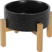 Miski dla psów - ZOLUX Miska ceramiczna KERAMO SOLO kol. czarny 700 ml - miniaturka - grafika 1
