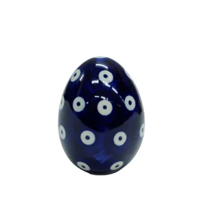 Ceramiczna pisanka mała Ceramika Bolesławiec - Wielkanoc - miniaturka - grafika 1