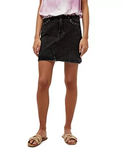 Desires Damska spódnica Lola Eyelet, 9005 Black Washed, 34 - Spódnice - miniaturka - grafika 1