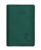 Kalendarze - Kalendarz KIESZONKOWY ZIELONY na rok 2025 75x115mm - miniaturka - grafika 1