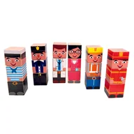 Układanki dla dzieci - Bino Układanka z klocków, zawody - miniaturka - grafika 1