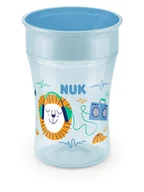 Butelki dla niemowląt - NUK Kubek "Magic Cup" w kolorze niebieskim do nauki picia - 230 ml - miniaturka - grafika 1
