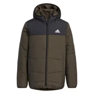 Odzież trekkingowa damska - Kurtka dziecięca adidas Padded Winter - miniaturka - grafika 1
