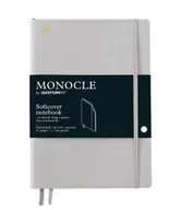 Notesy i bloczki - Notatnik Monocle by Leuchtturm1917 Composition B5, Miękka Oprawa, Kropki, Szary - miniaturka - grafika 1