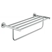 Wieszaki łazienkowe - GROHE 40462001 BauCosmopolitan Multi-towel Rack 510mm - miniaturka - grafika 1