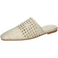 Klapki i japonki damskie - Melvin & Hamilton Mira 3 klapki damskie, złoto, 40 EU - miniaturka - grafika 1