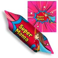 Cukierki - Krówki personalizowane na Dzień Matki Super Mama Dzień Kobiet - miniaturka - grafika 1