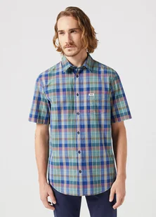 Męska koszula Wrangler SS 1 PKT SHIRT L - Koszule męskie - miniaturka - grafika 1