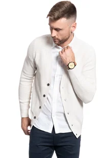 Męski Sweter Rozpinany Mustang Edgar Cardigan 1010104 2071-M - Swetry męskie - miniaturka - grafika 1