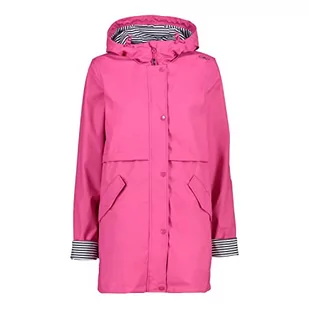 CMP damska kurtka przeciwdeszczowa ze stałym kapturem, Jeraneo, 46 - Kurtki damskie - miniaturka - grafika 1