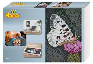 Hama midi 3605, Zestaw Art, Obraz Motyl - Prace ręczne dla dzieci - miniaturka - grafika 1