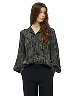 Koszule damskie - Peppercorn Damska koszula Gillian 7, Beluga Green Print, XL - miniaturka - grafika 1