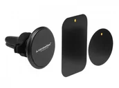 Uchwyty samochodowe do telefonów - Inny Uchwyt magnetyczny na wlot powietrza z chwytakami na kabel WE16-9709 - miniaturka - grafika 1