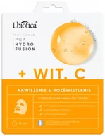 Maseczki do twarzy - L'biotica Hydro Fusion Hydrożelowa maska do twarzy z witaminą C 1szt - miniaturka - grafika 1