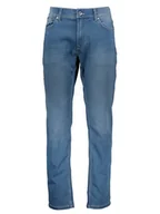 Spodnie męskie - Pepe Jeans Dżinsy - Regular fit - w kolorze niebieskim - miniaturka - grafika 1