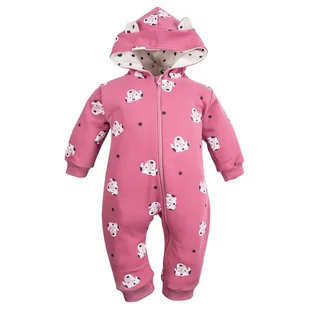 Kombinezon przejściowy BS dres jagodowy r. 86 - Kombinezony dla dzieci - miniaturka - grafika 1