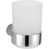Kubki na szczoteczki do zębów - Mexen Base kubek na szczoteczki, chrom - miniaturka - grafika 1