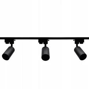 3x SPOT REFLEKTOR 9309 CZARNY NA GU10 + SZYNOPRZEWÓD 1m - Lampy pozostałe - miniaturka - grafika 1