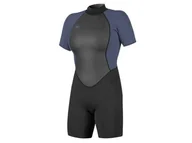 Pianki do pływania - Pianka ONEILL WOMENS REACTOR-2 2MM BACK ZIP S/S SPRING Black / Mist-8 - miniaturka - grafika 1