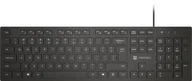 Klawiatury - Klawiatura Natec HERRING multimedialna SLIM czarny NKL-2341 - miniaturka - grafika 1
