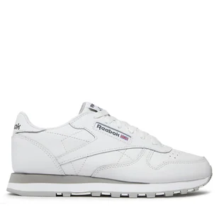 Sneakersy Reebok Classic Leather Shoes GX6589 Biały - Buty dla chłopców - miniaturka - grafika 1