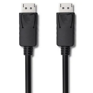 Qoltec Kabel DisplayPort v1.2 męski | DisplayPort v1.2 męski | 4K | 2m 50373 - Kable komputerowe i do monitorów - miniaturka - grafika 1
